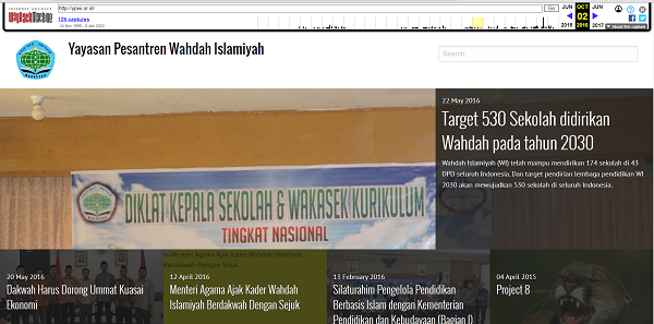 YPWI Luncurkan Website