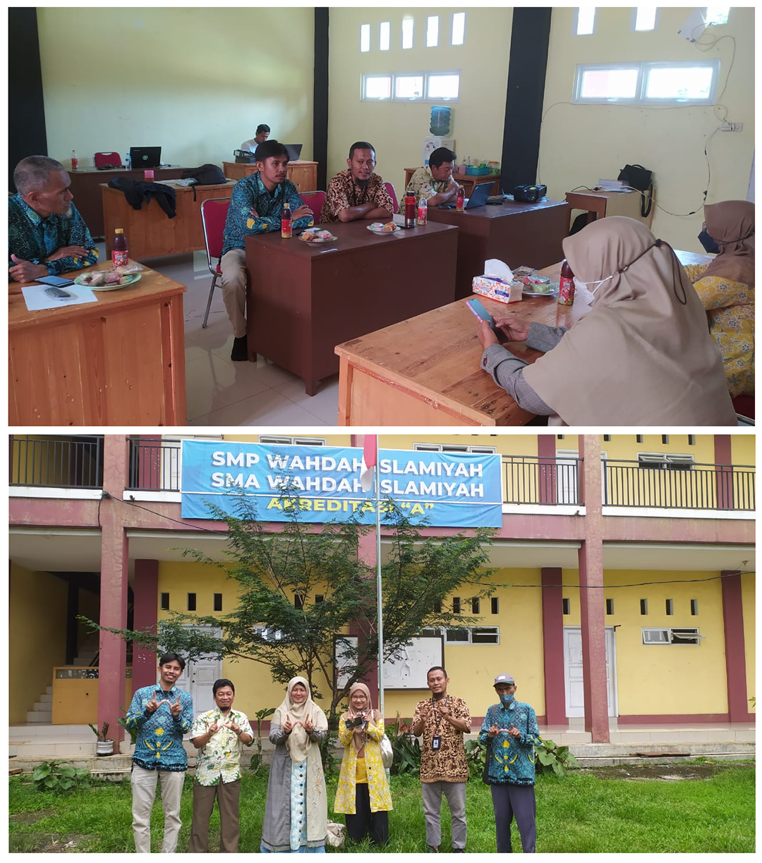 Pesan Pengurus Baznas Pusat, saat berkunjung ke Sekolah Wahdah Islamiyah Cibinong