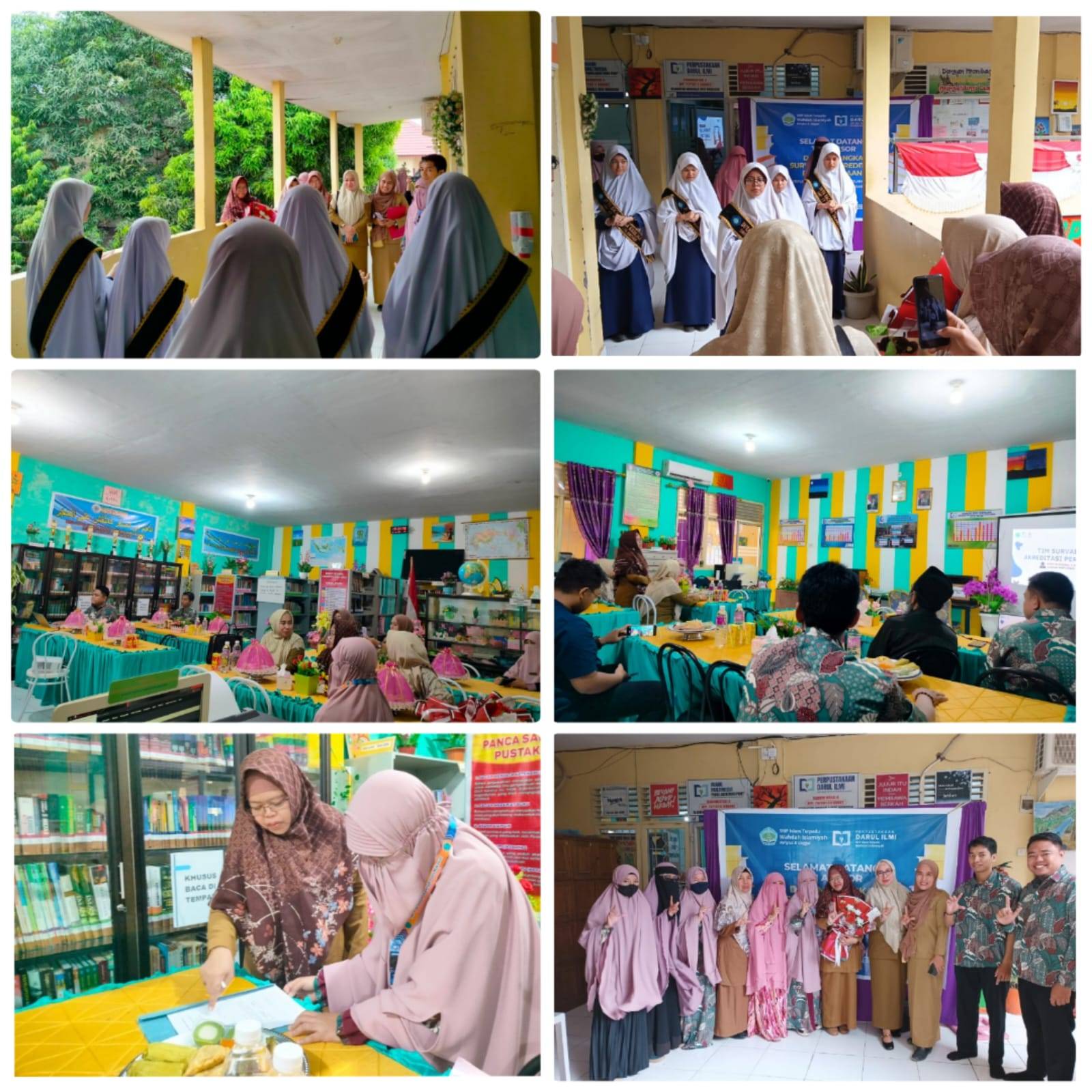 Survailen Perpustakaan Darul Ilmi SMP IT Wahdah Islamiyah oleh Perpustakaan Nasional